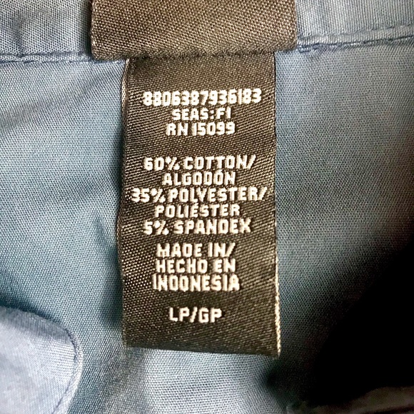 COVINGTON Petite B/D V-Neck Collared Blouse, LP/GP - Picture 8 of 8